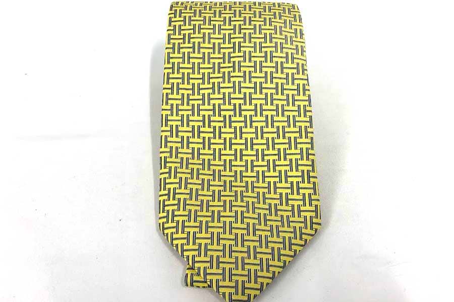 エルメス ネクタイ イエロー