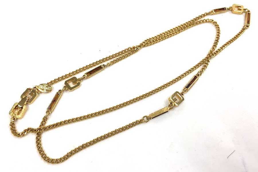 GIVENCHY メッキネックレス