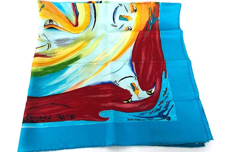 エルメス カレ90 Smiles in Third millenary 三千年紀の微笑