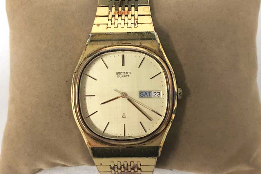 セイコー メンズ クォーツ 腕時計 5933-5100 の買取実績｜最新
