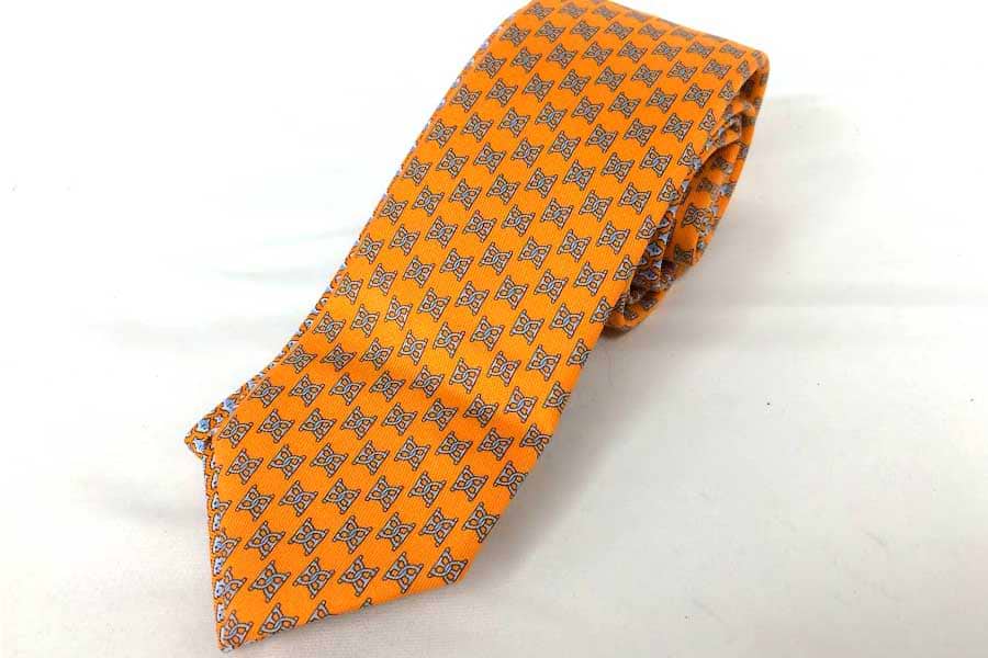 エルメス ネクタイ オレンジ