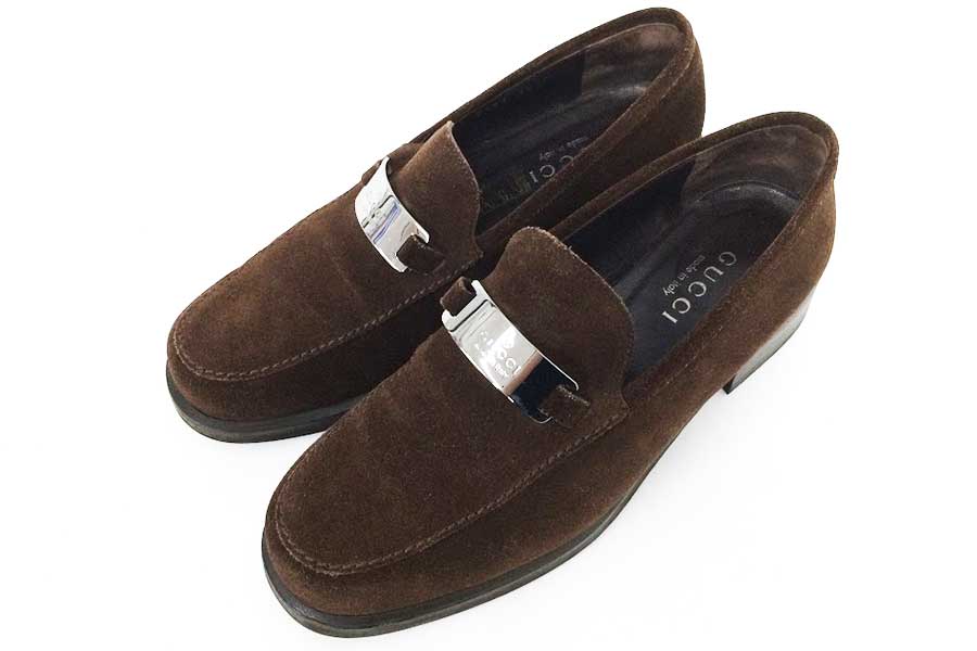 グッチ スェード シューズ 100 0491 38