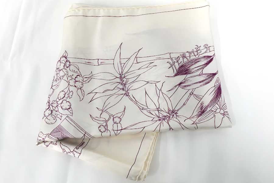 エルメス カレ90 薄紫