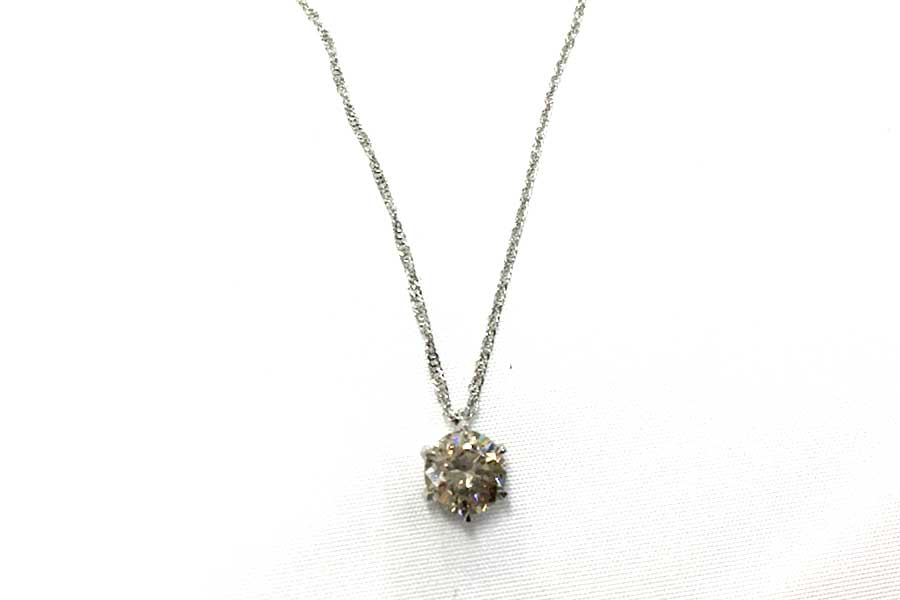 純Ptネックレス　D1.032ct