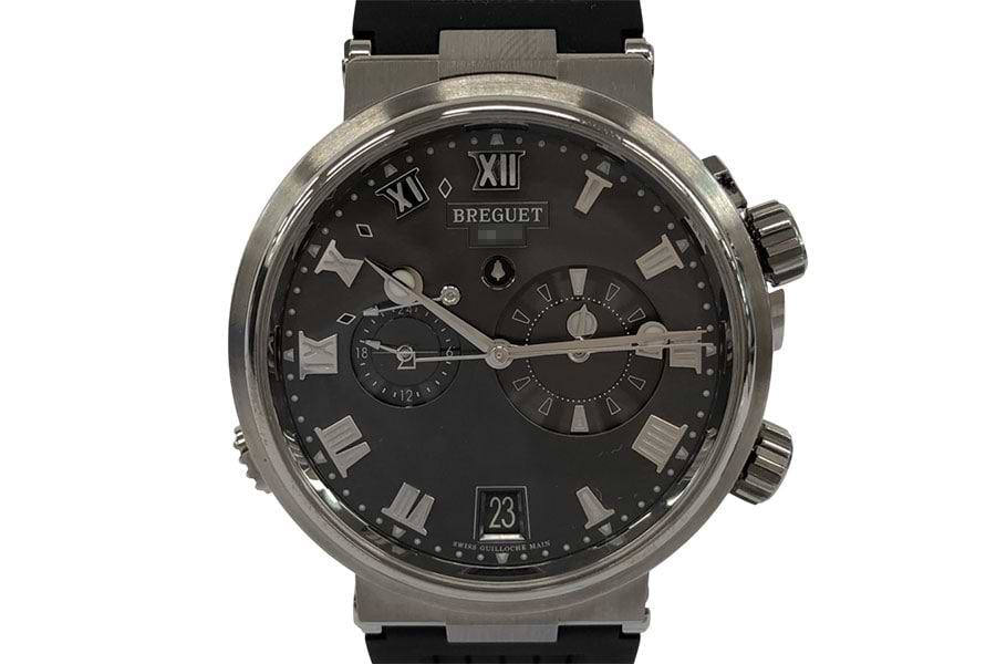 ブレゲ チタン マリーン アラーム ミュージカル 5547 G5547TIG25ZU 自動巻き