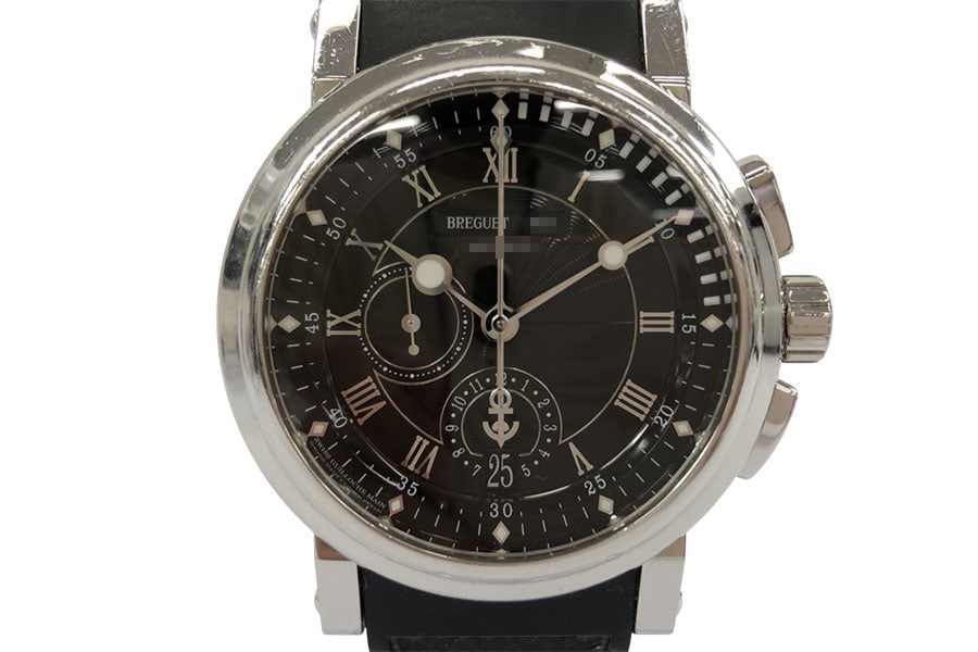 ブレゲ 950/ラバー マリーン クロノグラフ 200周年 200本限定 5823PT/H21/5ZU  自動巻き