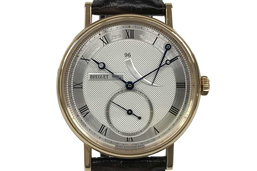 ブレゲ 750/革 クラシック パワーリザーブ 5277BR 自動巻き