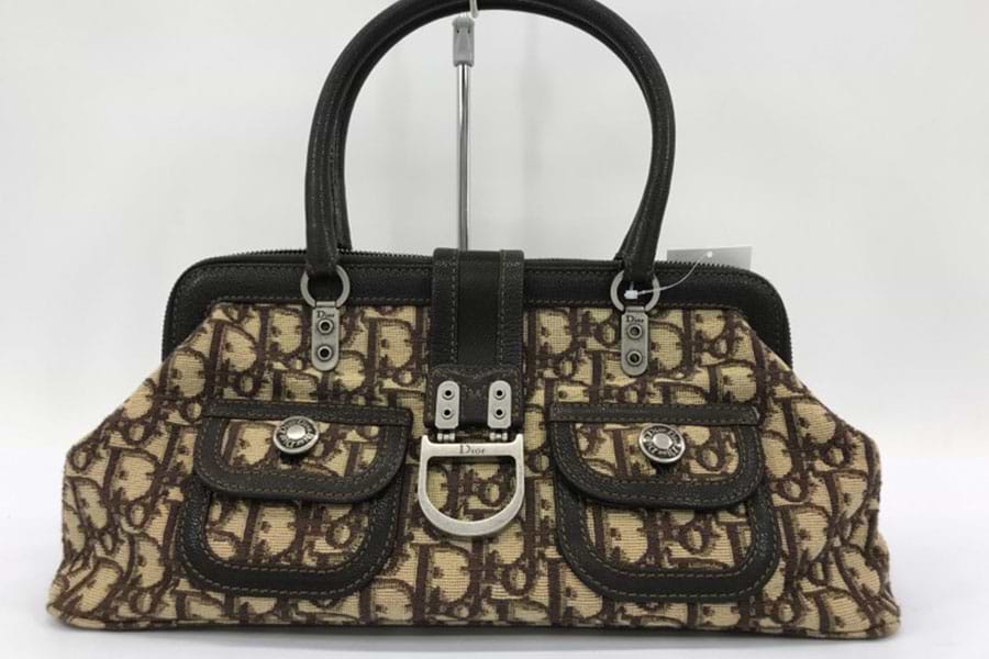 クリスチャンディオール☆Christian わずらわし Dior☆ミニボストンバッグ