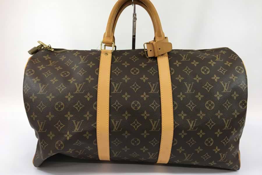 極美品 ルイヴィトン モノグラム キーポル 50 M41426 和ん レザー  