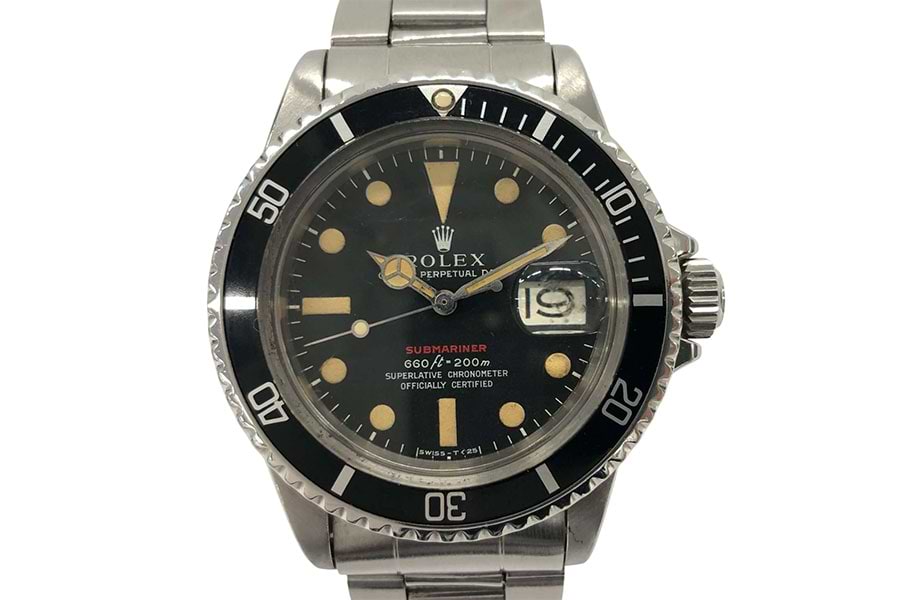 ロレックスサブマリーナ 1680 自動巻き SS×SS ブラック