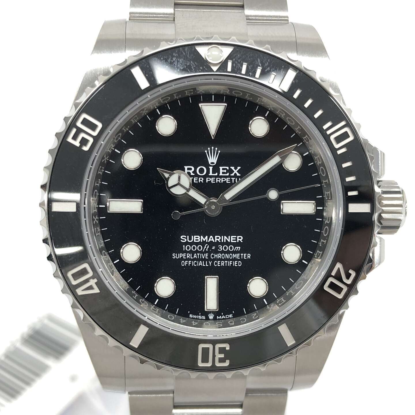 ロレックス サブマリーナー 124060 自動巻き SS×SS ブラック