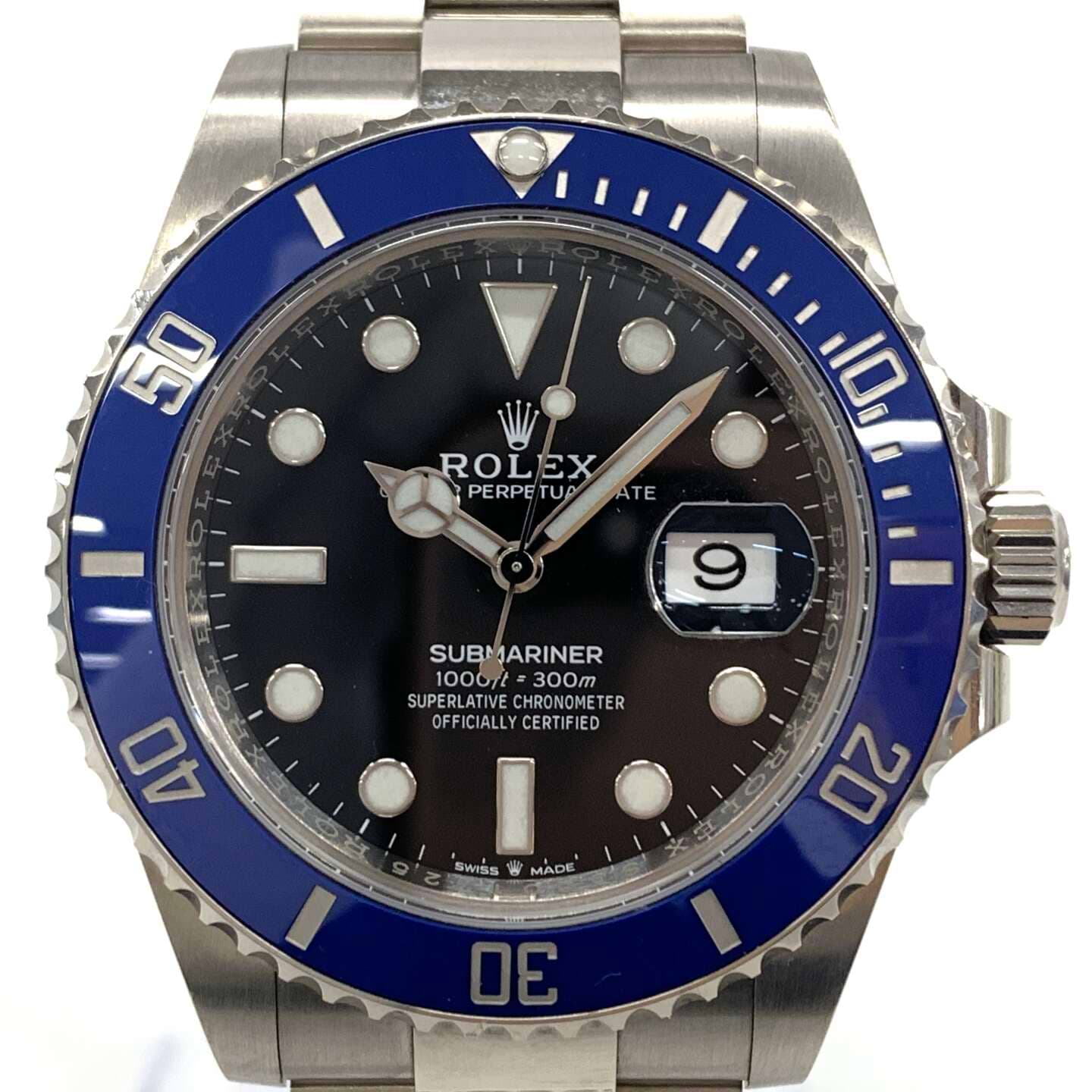 ロレックス サブマリーナーデイト 126619LB 自動巻き 750WG×750WG ブラック