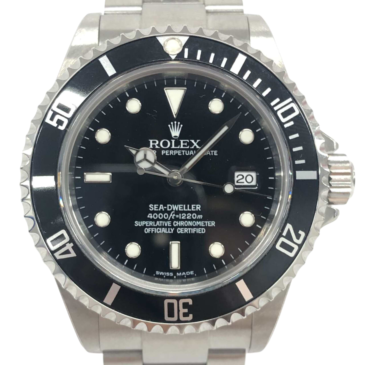 シードゥエラー 16600 自動巻き SS×SS ブラック