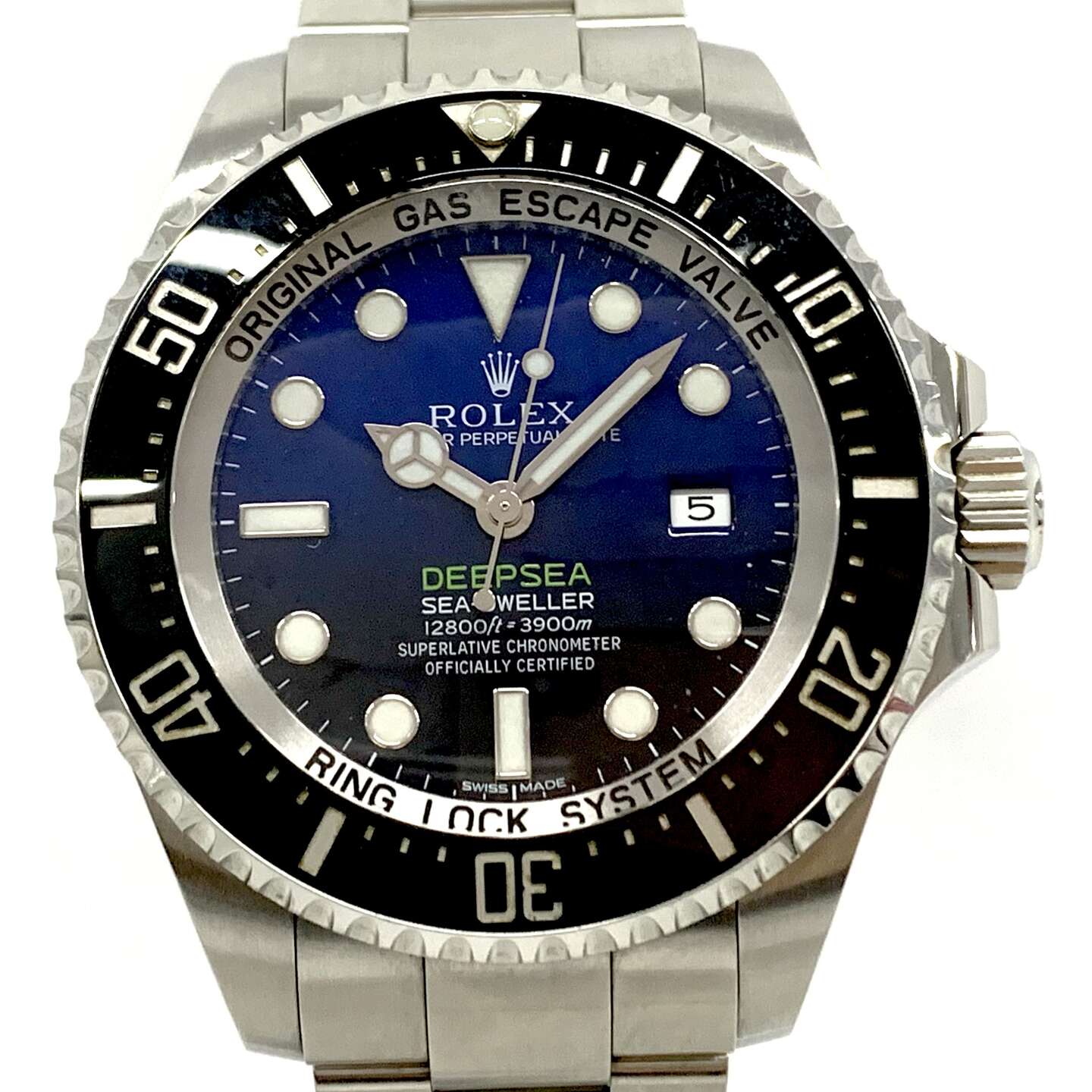 シードゥエラー ディープシー 116660 自動巻き SS×SS Dブルー