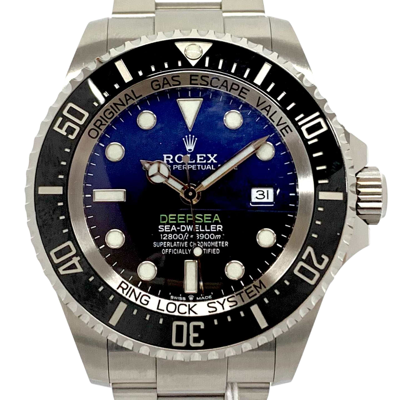 シードゥエラー ディープシー 126660 自動巻き SS×SS Dブルー