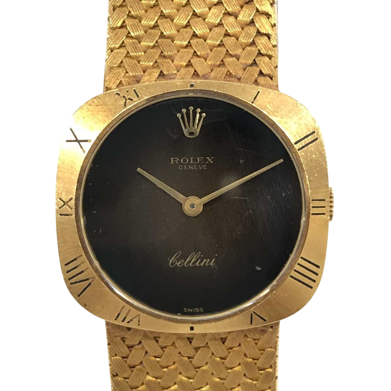 チェリーニ 3817 手巻き 750YG×750YG ブラック