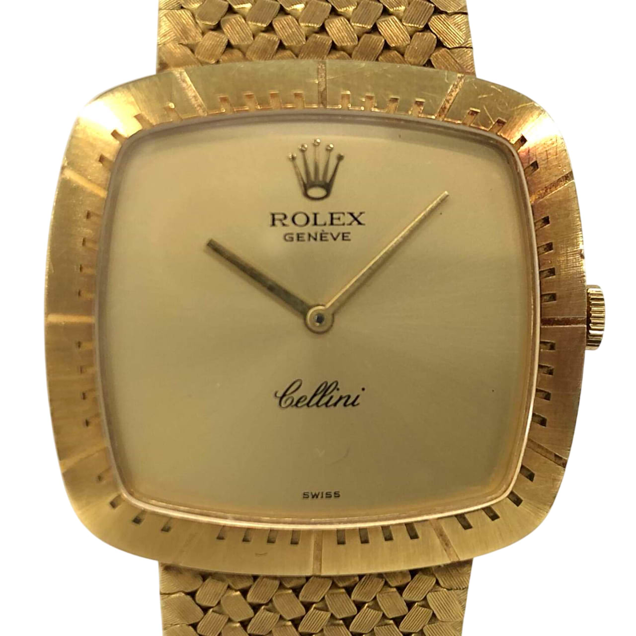 チェリーニ 4029 手巻き 750YG×750YG シャンパン