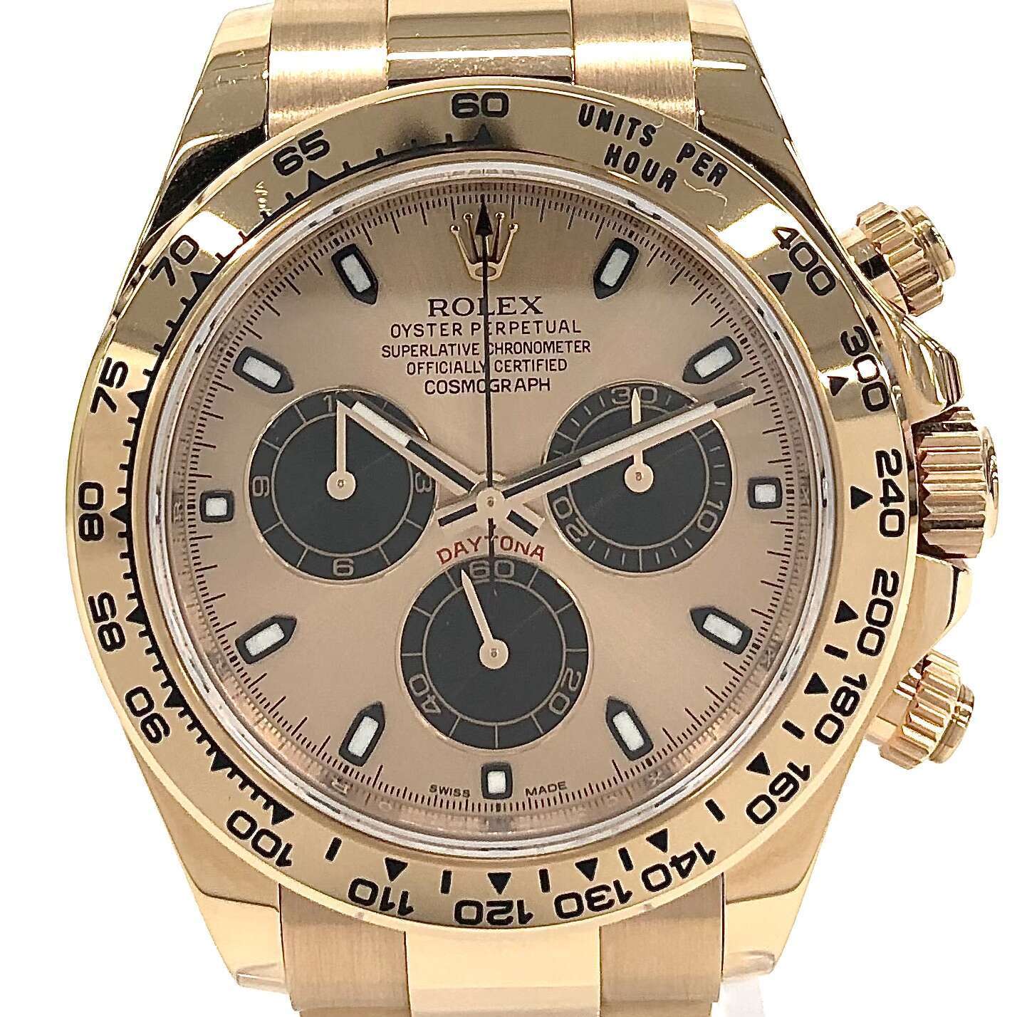 ロレックスデイトナ 116505 自動巻き 750RG×750RG ピンク