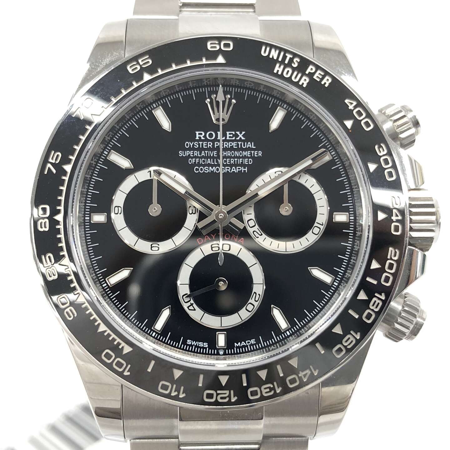 ロレックスデイトナ 126500LN 自動巻き SS×SS ブラック