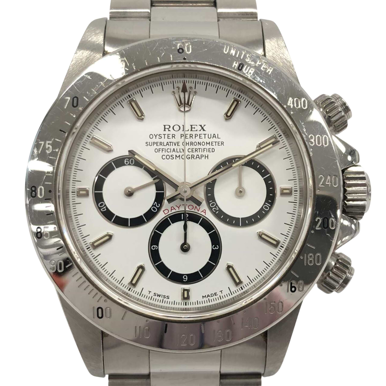 ロレックスデイトナ 16520 自動巻き SS×SS ホワイト