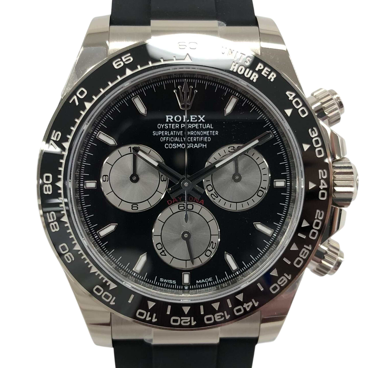 ロレックスデイトナ オイスターフレックス 126519LN 自動巻き 750×ラバー ブラック