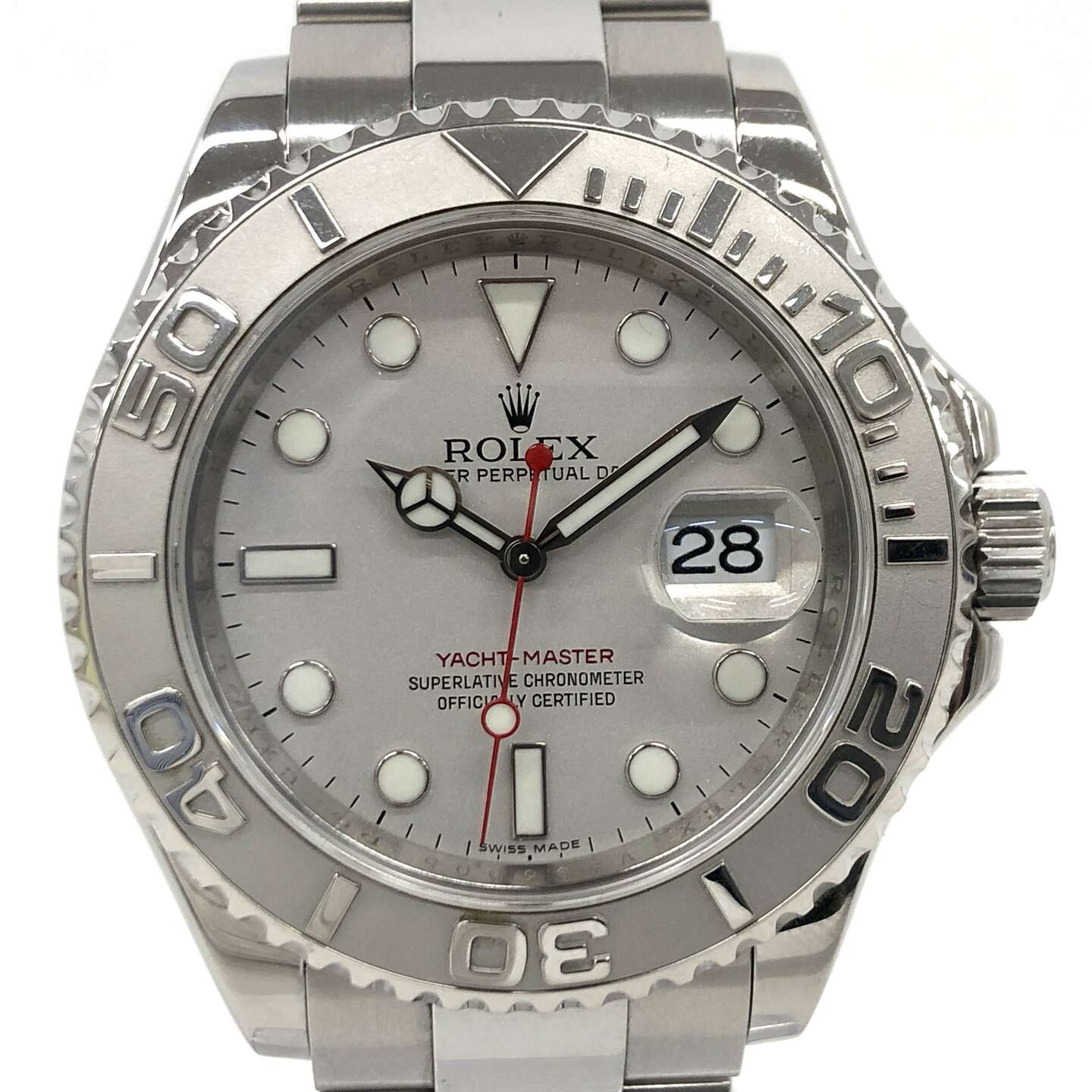 ヨットマスター 16622 自動巻き SS/PT×SS ロレジウム