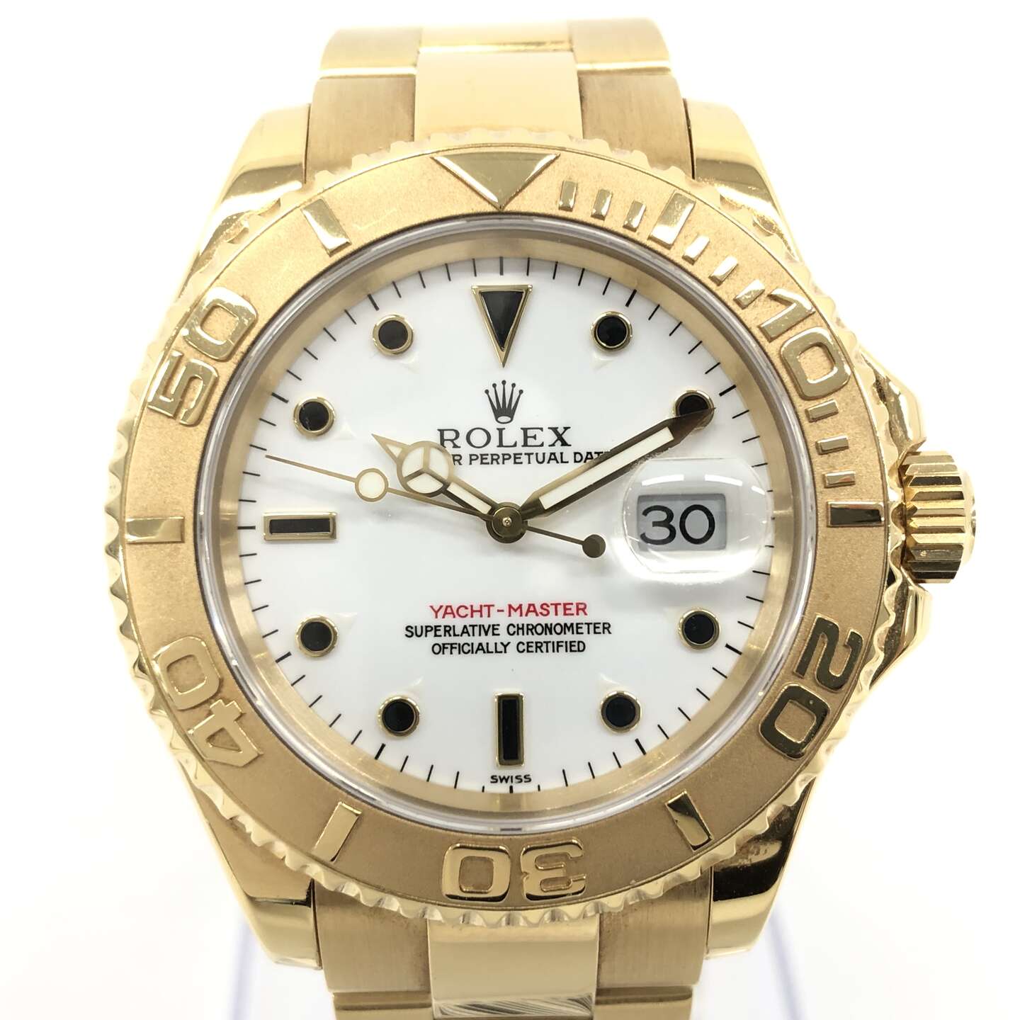 ヨットマスター 16628 自動巻き 750×750	ホワイト