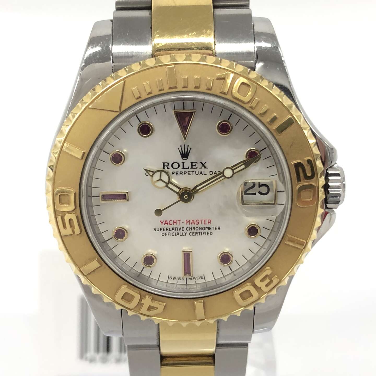 ヨットマスター ボーイズ 168623NGR 自動巻き