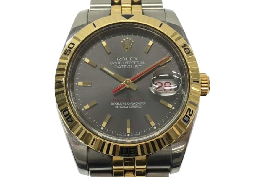 ロレックス ターノグラフ 黒文字盤 116263 の買取実績｜最新相場で高価  