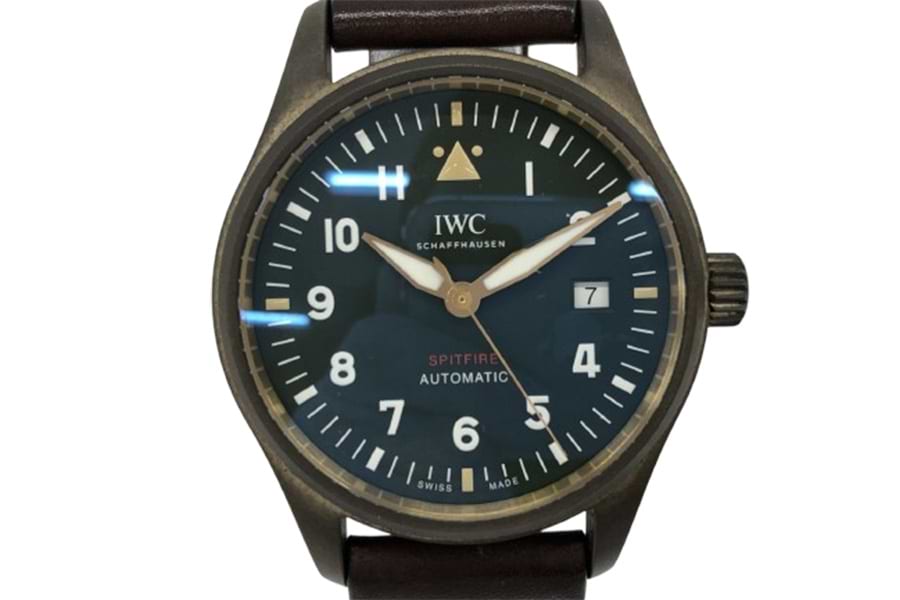IWC SCHAFFHAUSEN IW326802 スピットファイア デイト 自動巻き メンズ 