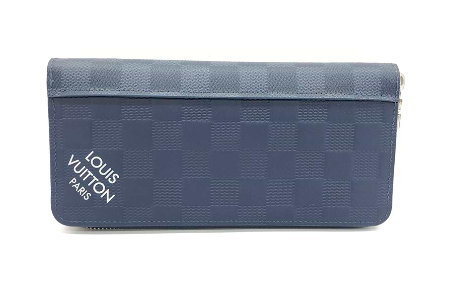 ルイヴィトン ジッピーウォレット・ヴェルティカル ダミエ・アンフィニ  