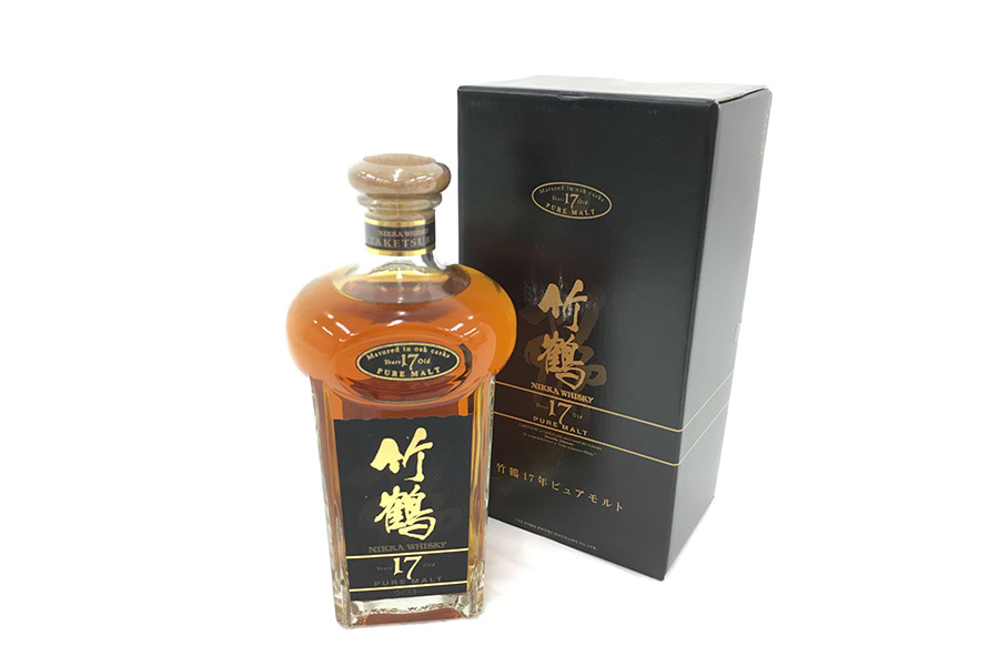 ニッカウヰスキー 竹鶴17年 ピュアモルト ウィスキー 700ml 43％ 箱 