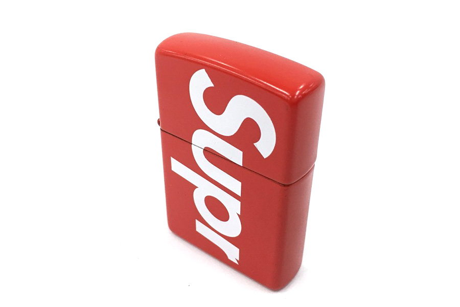 zippo (ジッポー) Supreme (シュプリーム) Logo Zippo Red オイル 