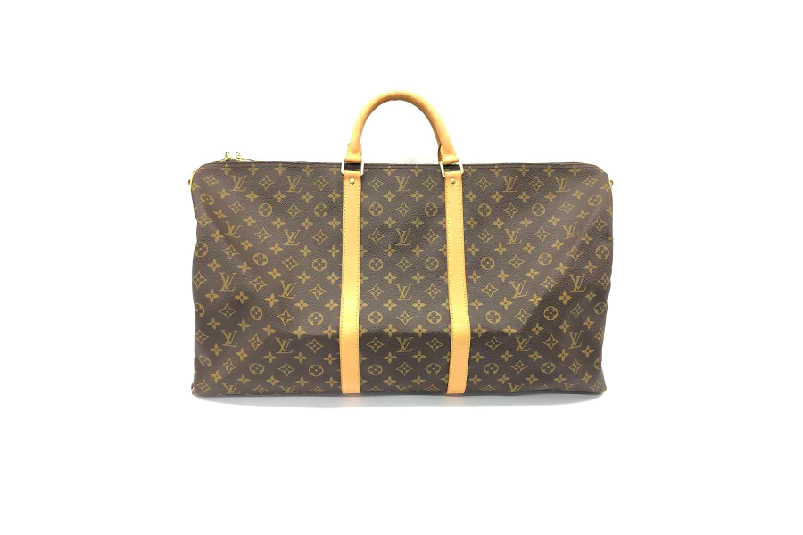 LOUIS VUITTON ルイヴィトンモノグラム キーポル60ボストンバッグ 削ぎ