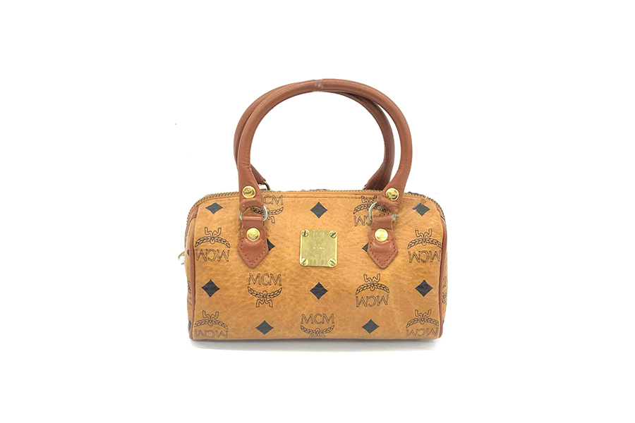 エムシーエム MCM ミニボストンバッグ ハンドバッグ ヴィセトス柄 