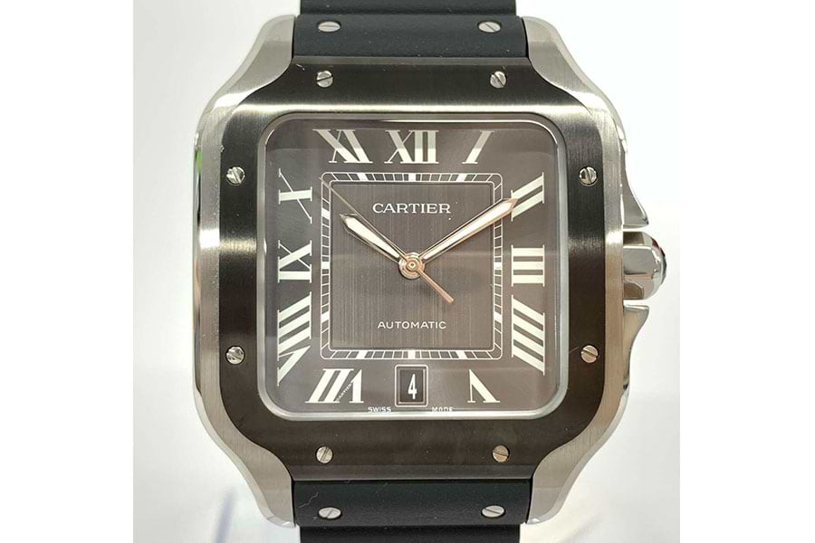 カルティエ サントスドゥカルティエLM WSSA0037 4072440271CX 自動巻き  