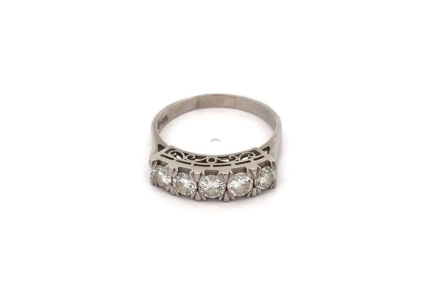 リング Pt850 約17号 ダイヤ1.03ct の買取実績｜最新相場で高価買取 
