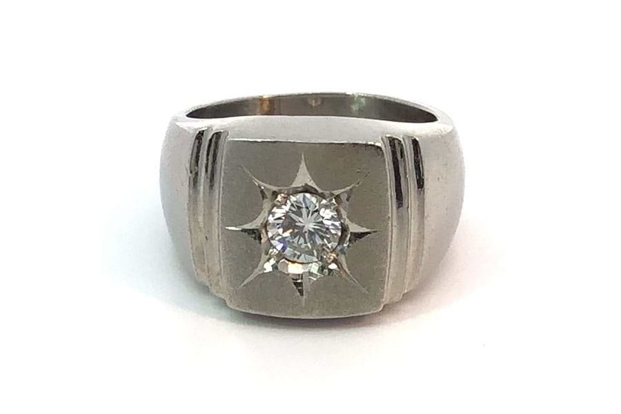 リング Pm850 約19.5号 ダイヤ0.64ct の買取実績｜最新相場で高価買取  