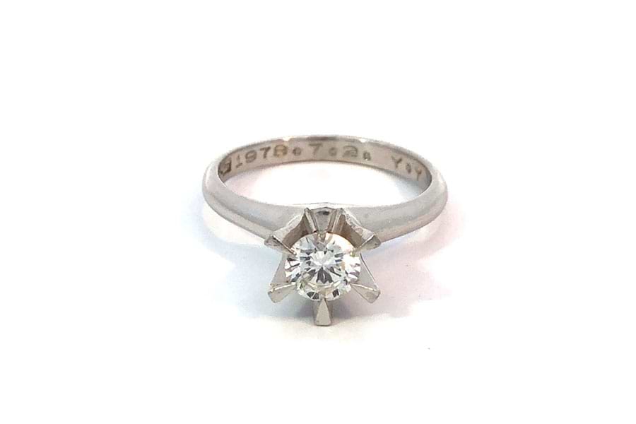リング Pt900 約12号 ダイヤ0.52ct の買取実績｜最新相場で高価