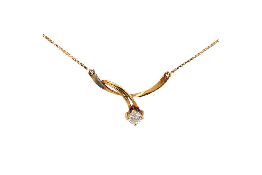 ネックレス K18 ダイヤ0.41ct の買取実績｜最新相場で高価買取なら 