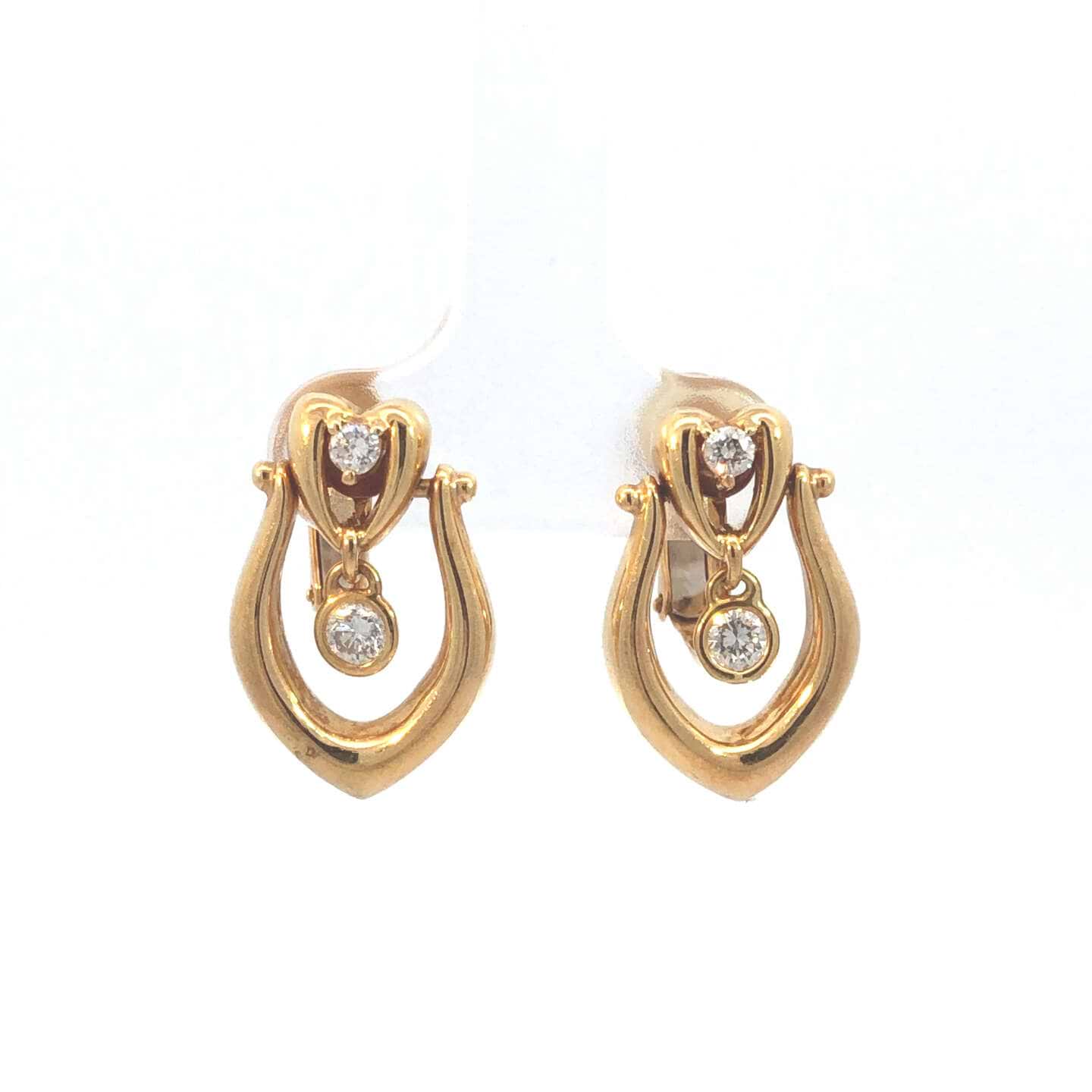 イヤリング K18 ダイヤ0.15/0.15ct の買取実績｜最新相場で高価買取 