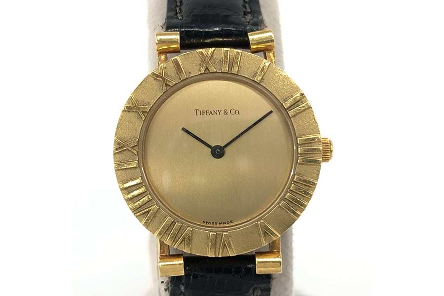 ティファニー アトラス D286.753 クォーツ 750/革 ゴールド の買取実績  