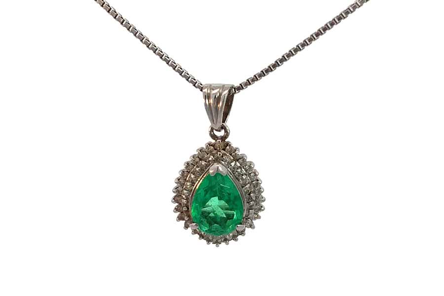 レディース プラチナ Pt900 ダイヤ 0.30ct ネックレストップ