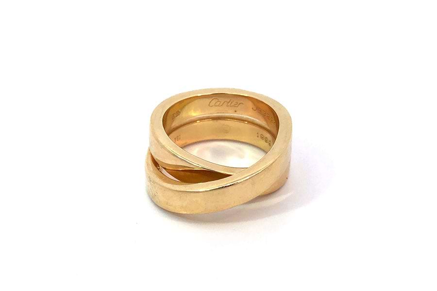定価 カルティエ パリリング Cartier カルティエ パリリング 18KYG 