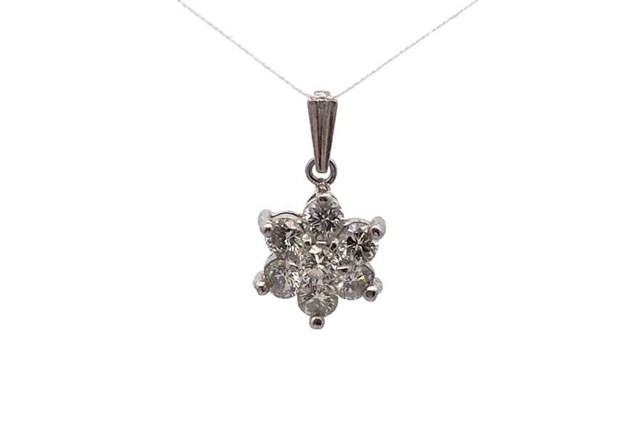ネックレストップ Pt900 ダイヤ1.04ct の買取実績｜最新相場で高価買取 