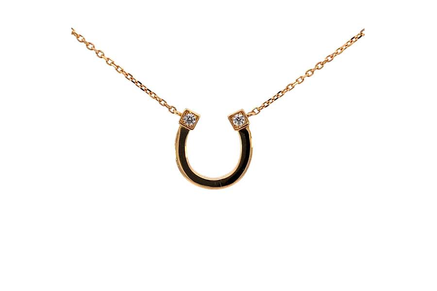 スタージュエリー ネックレス K18 全長約40.0㎝ ダイヤ0.02ct の買取 