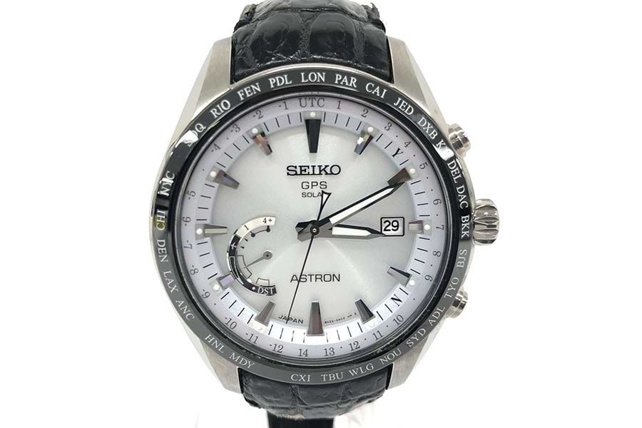 セイコー アストロン 8X22-0AG0-2 ソーラー セラミック/チタン/革 