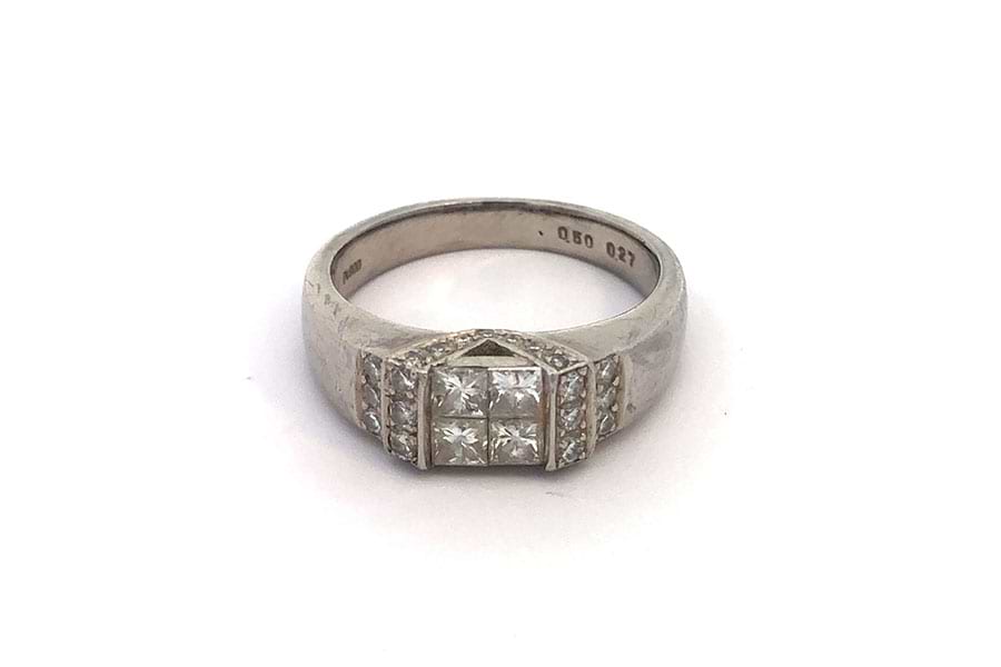 PT900 ダイヤモンド 0.50ct 天然 リング 指輪 Diamond ダイヤ 指輪 Pt900 ダイヤモンドリング 0.50ct 保証書付き
