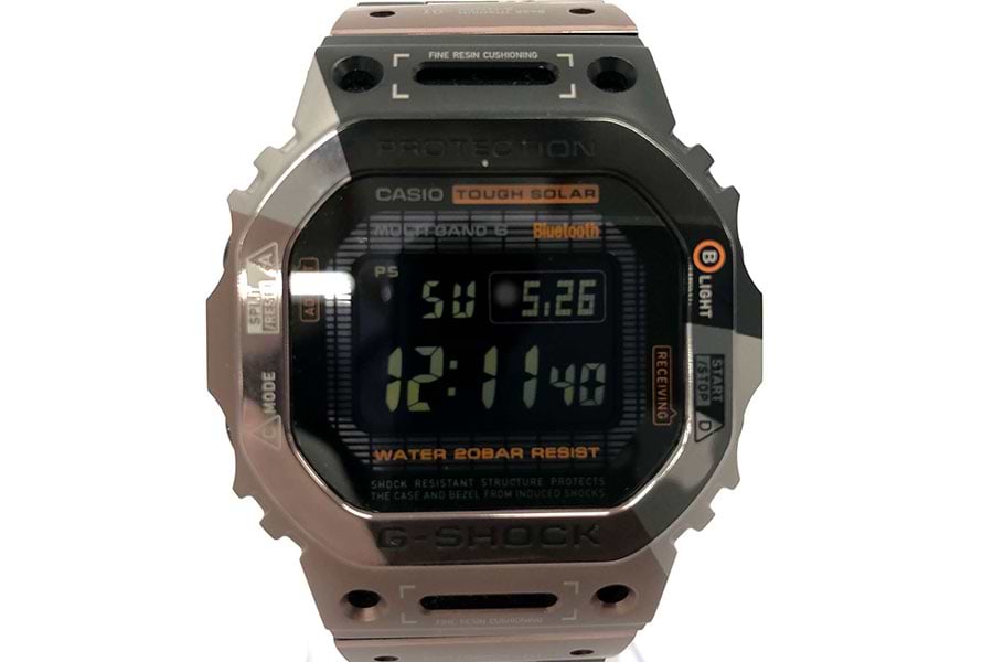 カシオ G-SHOCK GMW-B5000 ソーラー チタン ブラック