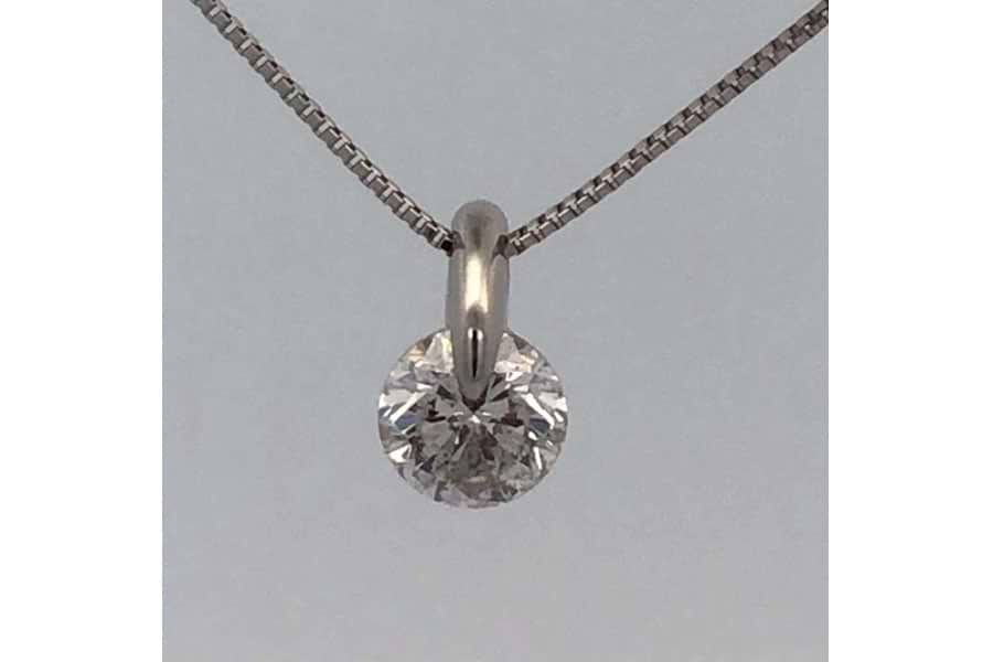 ネックレス Pt900,Pt850 全長約45.0cm ダイヤ1.070ct の買取実績